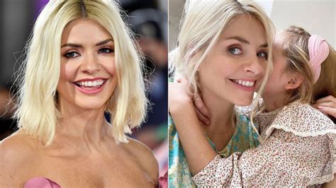 This Mornings Holly Willoughby And Daughter Belle Share This Sweet