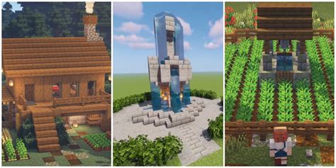 10 Minecraft Survival-Friendly Builds To Try | TheGamer