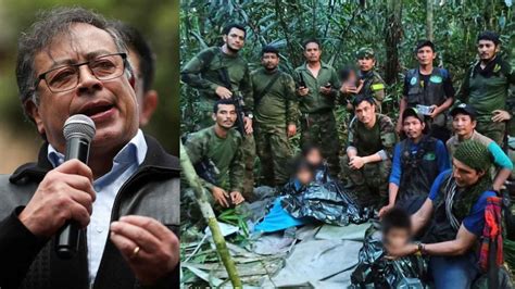 Semana triunfal de Petro en Colombia acuerdo con la guerrilla y hallazgo de los niños vivos en