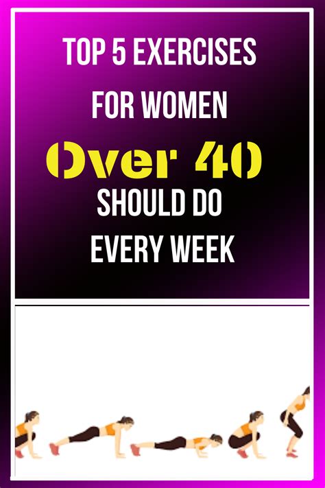 Top 5 Exercises Every Women Over 40 Should Do Every Week