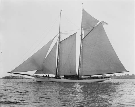 Schooner America First Winner Of The Trophy That Became Known As The