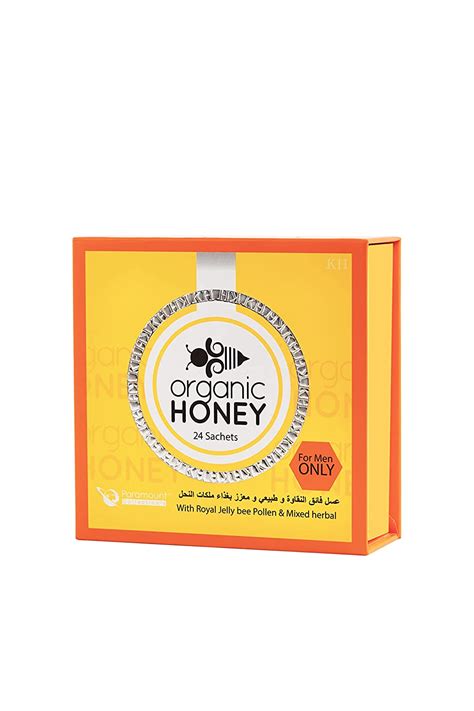 Buy Paramount Collection S Royal Organic Honey For Men With Royal Jelly Bee Pollen Pure
