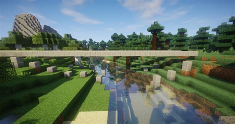 Minecraft Modern Survival Bridge Minecraft Map