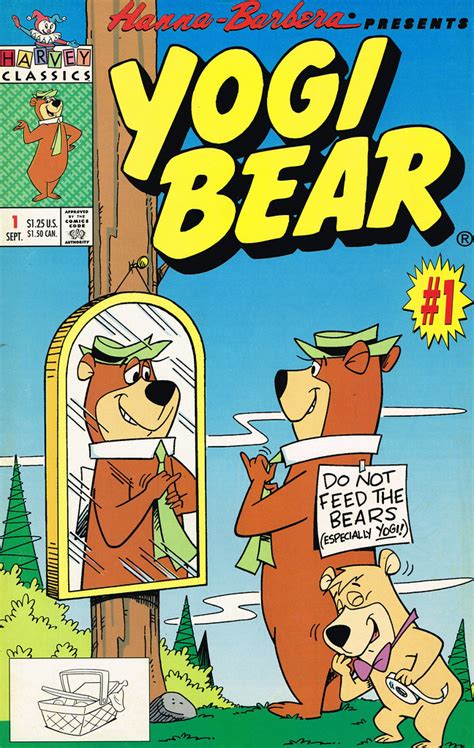 Hanna Barbera Yogi Bear Harvey Comics 1992 Yogi Bear Hanna Barbera Cartoons Classic Comic Books