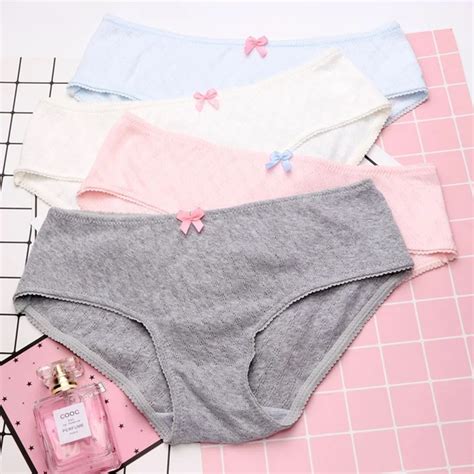 Buy Spandcity Japan Style Pink Cotton Panties Sex Thong Fashion Sexy Hollow Out