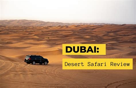 Dubai Desert Safari Review Prices Best Tours What To Wear