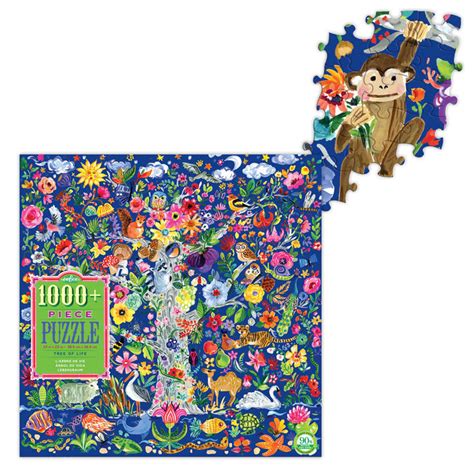 The urge to figure out puzzles seems to be as ingrained in human personality as the urge to make language or art. Eeboo Tree of Life 1000 Piece Puzzle £17.45