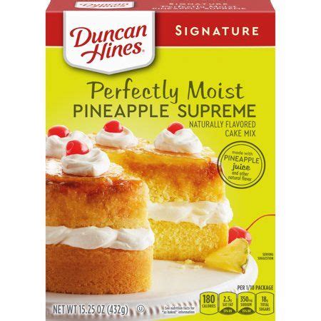 Its fair use no copyright is claimed and to the extent that material may appear to be infringed , i assert that such alleged. Duncan Hines Pineapple Supreme Cake Mix 15.25 oz Box in 2020 | Cake mix, Fruity desserts, Single ...