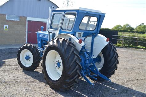 Ford County 4000 Four Diesel 4wd Tractor 1970 Model 40004 Type F4s