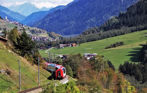 Treinreis Zwitserland Route Tips Voor Een Treinvakantie Zwitserland