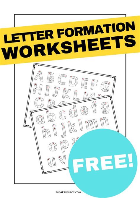 Letter Formation Activities and Tools That Work - The OT Toolbox