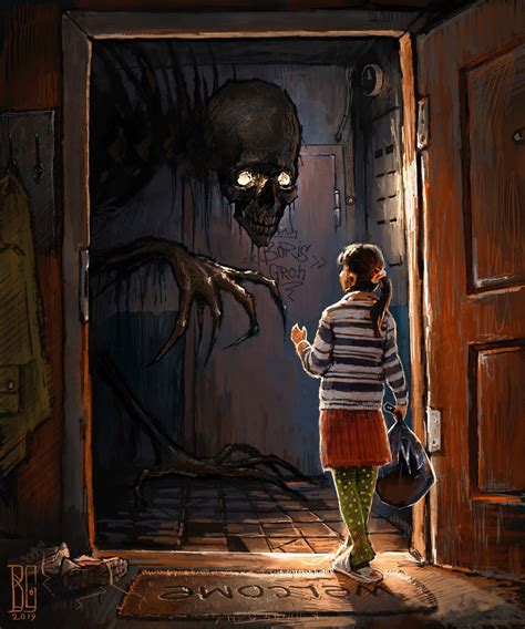 Pin By Jeanne Loves Horror💀🔪 On Creepy Monsters Houses Terror Scary Art Dark Fantasy Art