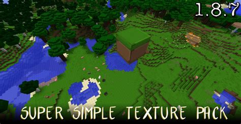187 Super Simple Texture Pack Minecraft Texture Pack
