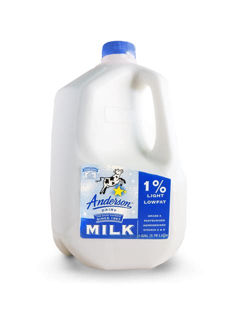 1 Light Milk Anderson Dairy