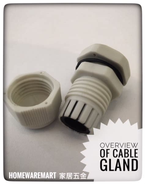 Ok In Waterproof Electrical Nylon Cable Gland For 3 Core Wire House