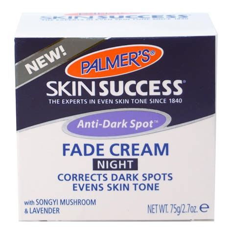 Palmers Skin Success Anti Dark Spot Night Fade Cream 75g Janson Beauty