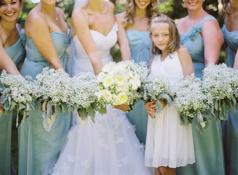 Maybe you would like to learn more about one of these? {Bouquet Inspiration} Baby's Breath Bridesmaid Bouquets
