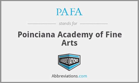 Pafa Poinciana Academy Of Fine Arts