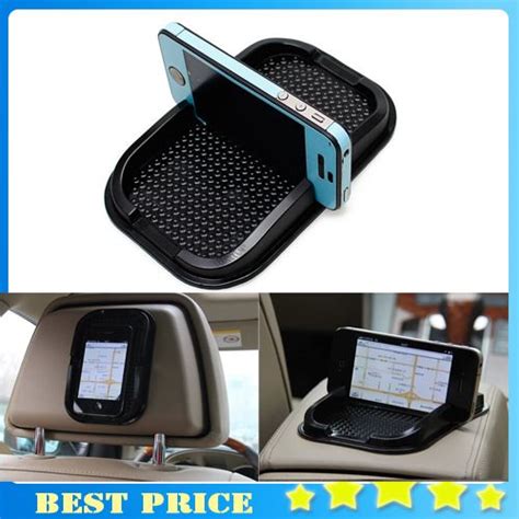 Black Car Dashboard Sticky Pad Mat Anti Non Slip Gadget Mobile Phone