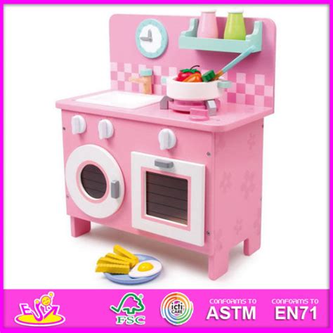 Giantex wooden kitchen playset w/ cookware accessories, prentend cooking food set for kids, fun with friend, easily assemble children play kitchen toy, red. China 2014 Pink Wooden Kitchen Toy for Kids, Children ...