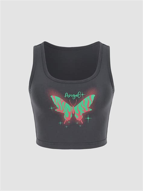 Fire Butterfly Tank Top Cider
