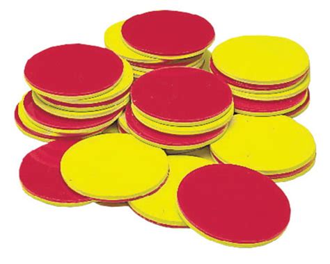 Learning Resources Two Color Counters Red And Yellow Pack Of 200
