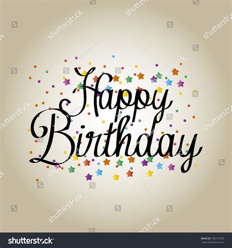 Maybe you would like to learn more about one of these? Vector Cute Happy Birthday Greeting Card With Text - 166519733 : Shutterstock