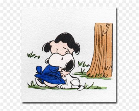 Download Peanuts Lucy Hug Snoopy Clipart Png Download Pikpng