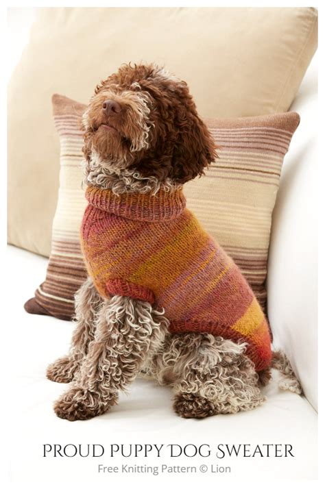 Knit Dog Sweater Free Knitting Patterns Knitting Pattern