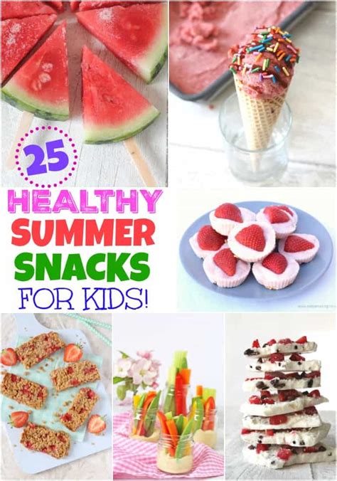 25 Of The Best Healthy Summer Snack For Kids My Fussy Eater Easy