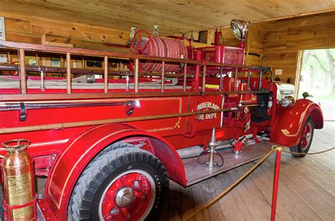 Vintage Fire Engine 5 Photograph By Bob Corson
