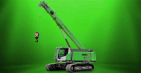 Check Out This New Electric Telescopic Crawler Crane The First In Its