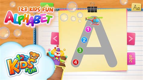 123 Kids Fun Alphabet 123 Kids Fun Apps Youtube