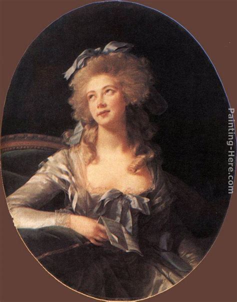 Elisabeth Louise Vigee Le Brun Portrait Of Madame Grand