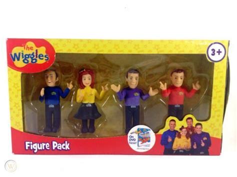 The Wiggles 4 Piece Figure Pack Simon Anthony Lachy And Emma New In Box 482043899
