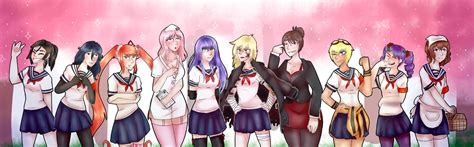 All Yandere Simulator Rivals By Thewolfygirl On Deviantart