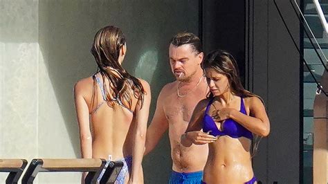 Leonardo Dicaprio And Bikini Clad Girlfriend Enjoy Malibu Beach Daily