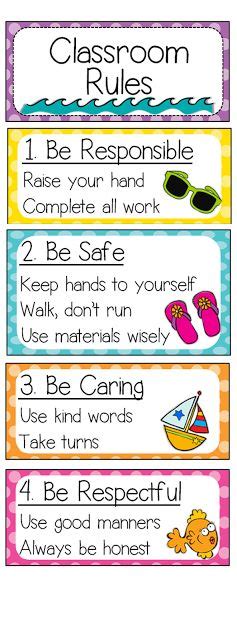 Best 25 Classroom Rules Ideas On Pinterest Classroom Rules Poster