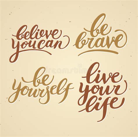 believe you can motivation lettering stock illustration illustration of happy cartoon 78168670