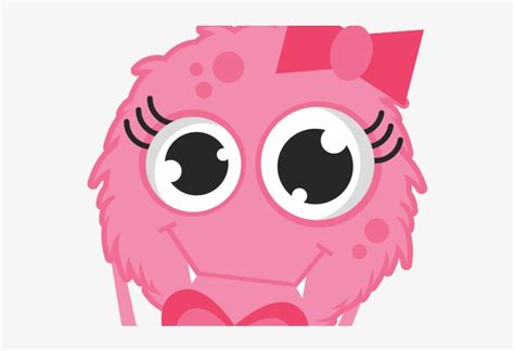 Valentine Clipart Valentine Monsters Clipart Cute Pink Monster Clip