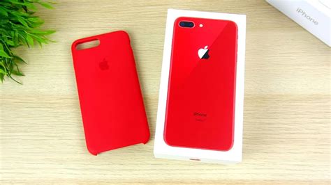 Red Iphone 8 Plus Unboxing And First Impressions Youtube