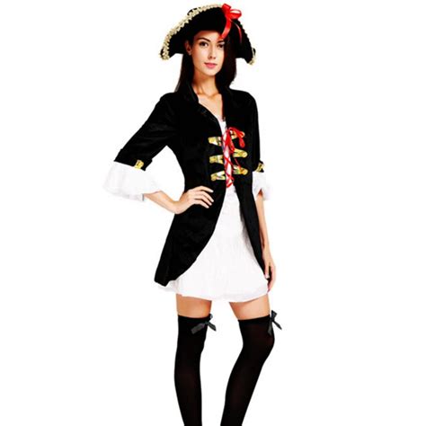 high quality adult women pirate costume halloween sexy matador pirate captain cosplay costume