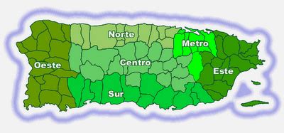 Municipios Mapa De Puerto Rico Con Los Pueblos
