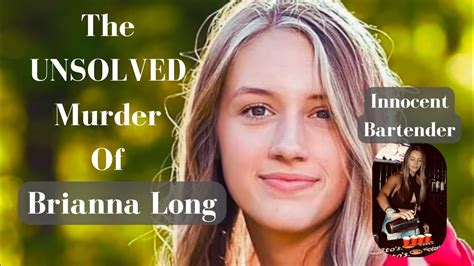 the tragic unsolved murder of brianna long bar shooting no suspects truecrime