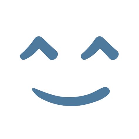 Emoji Emoticon Happy Satisfacted Smile Avatar And Emoticons Icons