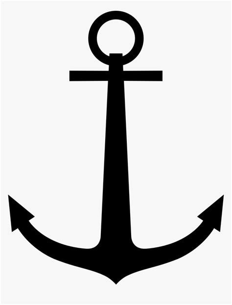 Anchor Tattoos Clipart Transparent Draw An Easy Anchor Hd Png