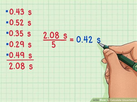 So, how do we handle these numbers? 3 Ways to Calculate Uncertainty - wikiHow