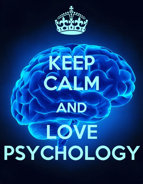 Keep Calm And Love Psychology Poster Allestermorano Keep Calm O Matic