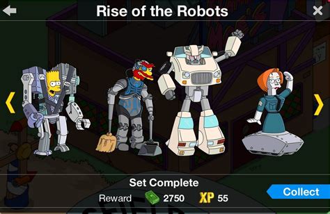 Rise Of The Robots Prize Guide Act 4 Prize 2 Cyborg Bartthe Simpsons