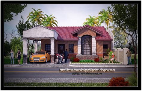 Philippine Dream House Design Two Bedroom Bungalow House Reverasite